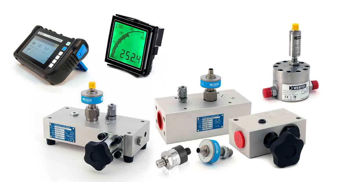 Testeur de débit - HT series - Webtec - de pression / de température / pour  installation hydraulique